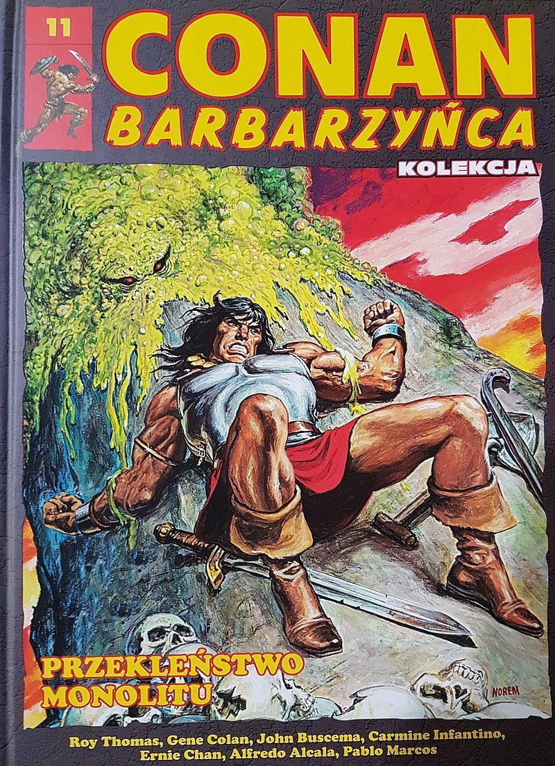 Conan Barbarzyńca - 11 - Przekleństwo monolitu