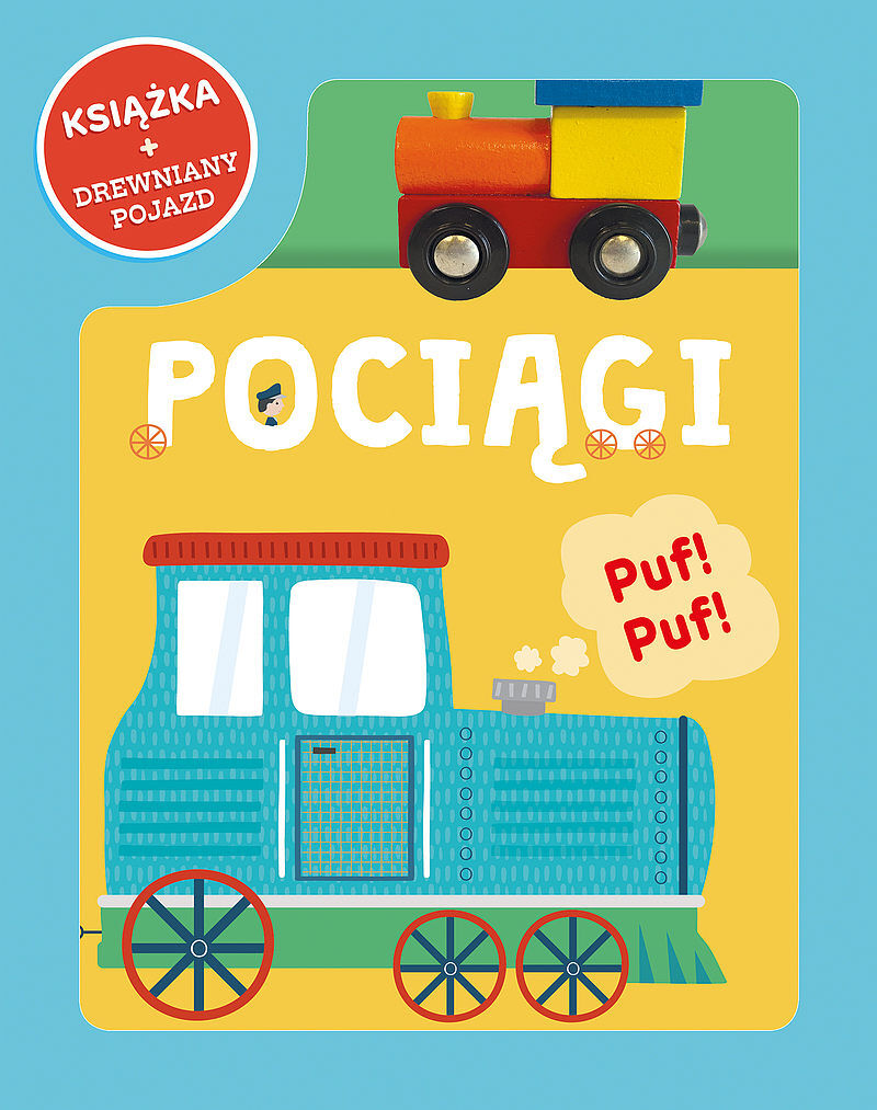 Pudełko z pojazdem. Pociągi