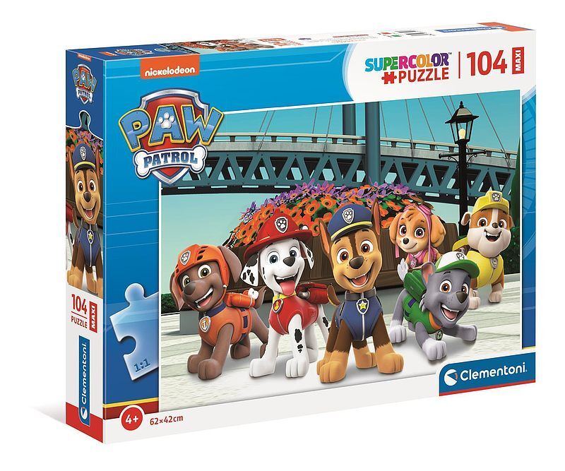 Puzzle 104 maxi super color psi patrol 23755