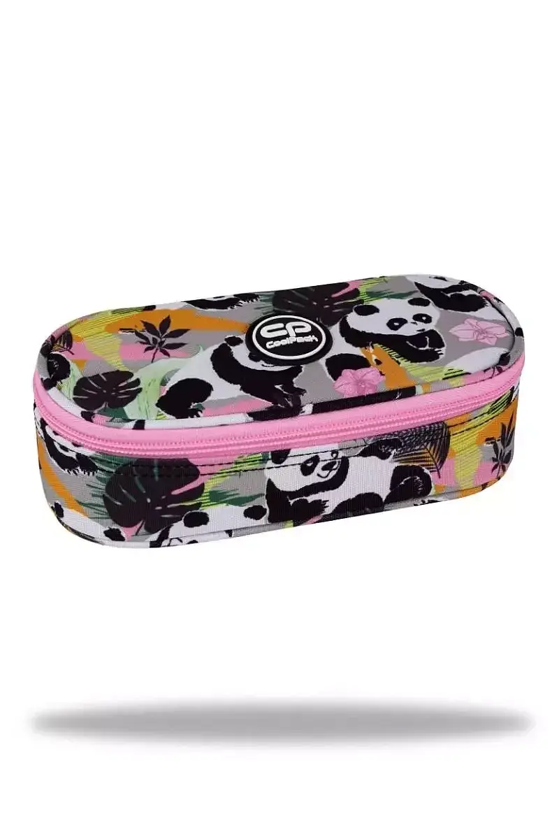Piórnik owalny coolpack campus panda gang