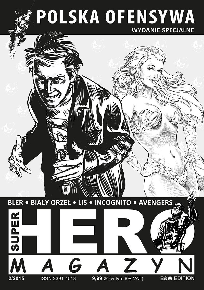 SuperHero Magazyn - 4 - (2/2015) B&W Edition
