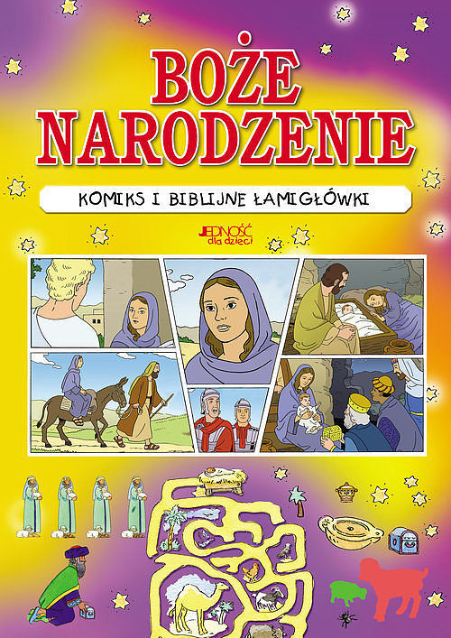 Boże Narodzenie. Komiks i biblijne łamigłówki