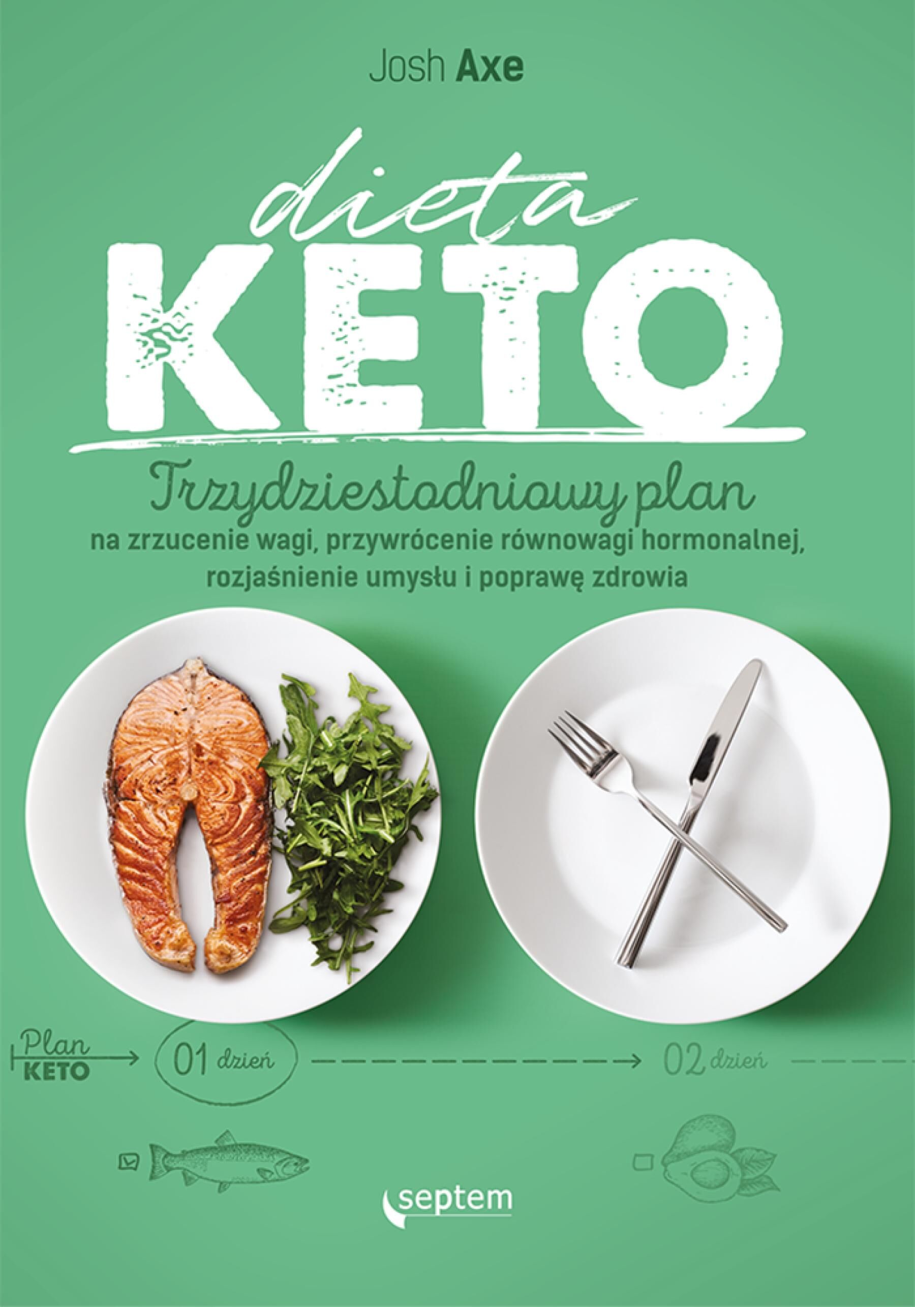 Dieta KETO. Trzydziestodniowy plan na zrzucenie wagi, przywrócenie równowagi hormonalnej, rozjaśnienie umysłu i poprawę zdrowia (e-book)