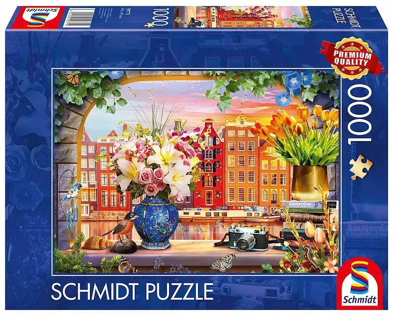 Puzzle 1000 pq zobaczyć amsterdam 112746
