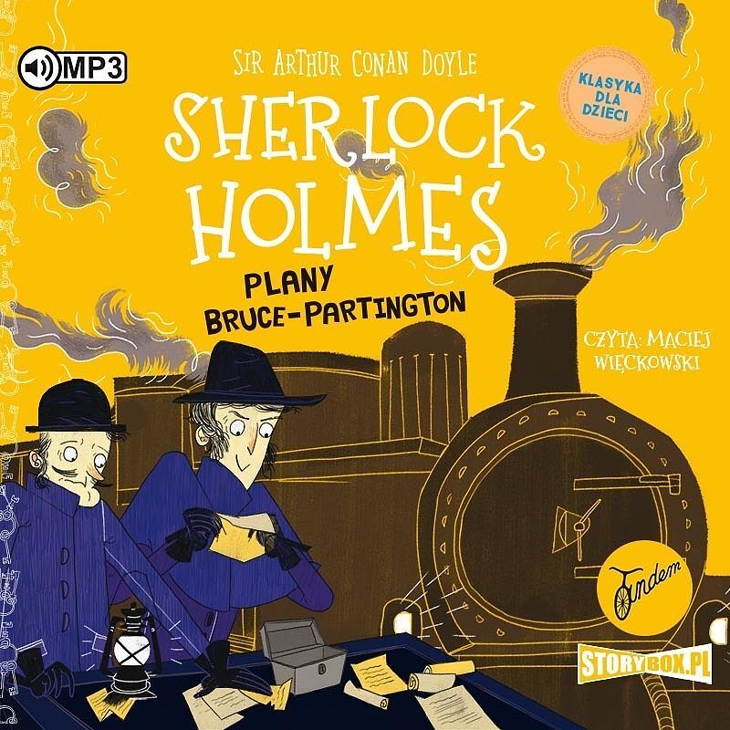 Cd mp3 plany bruce-partington. Klasyka dla dzieci. Sherlock holmes. Tom 17