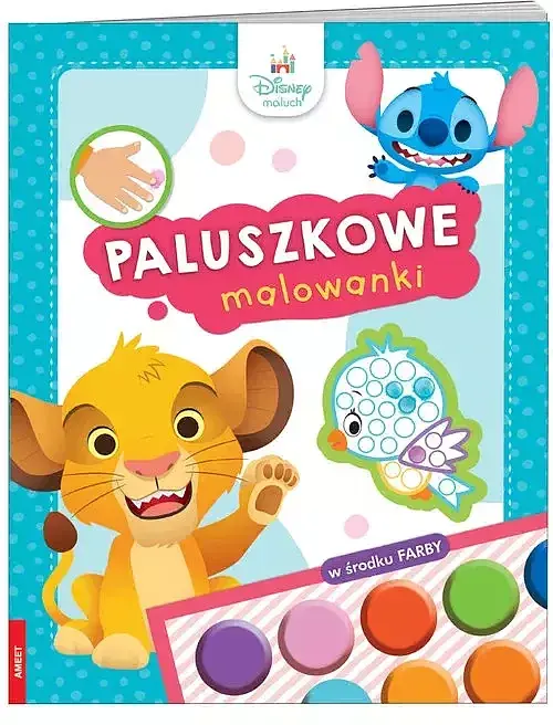 Disney Maluch Paluszkowe Malowanki