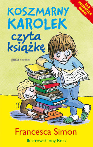 Koszmarny Karolek czyta książkę