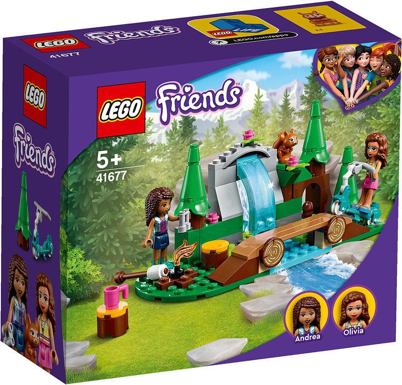 Lego friends leśny wodospad 41677