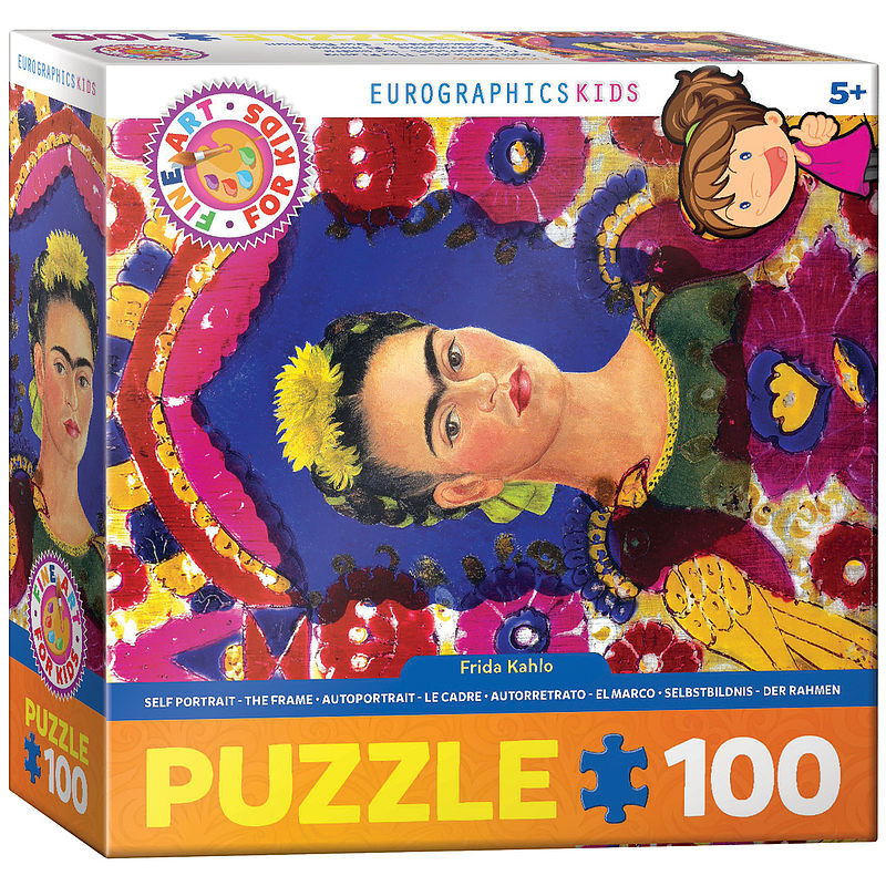 Puzzle 100 frida self portrait the frame 6100-5425