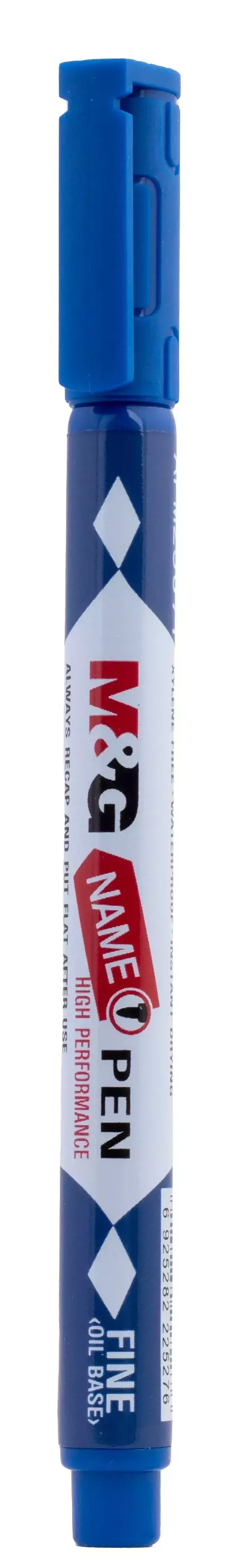Foliopis m permanentny niebieski paczka 12 szt