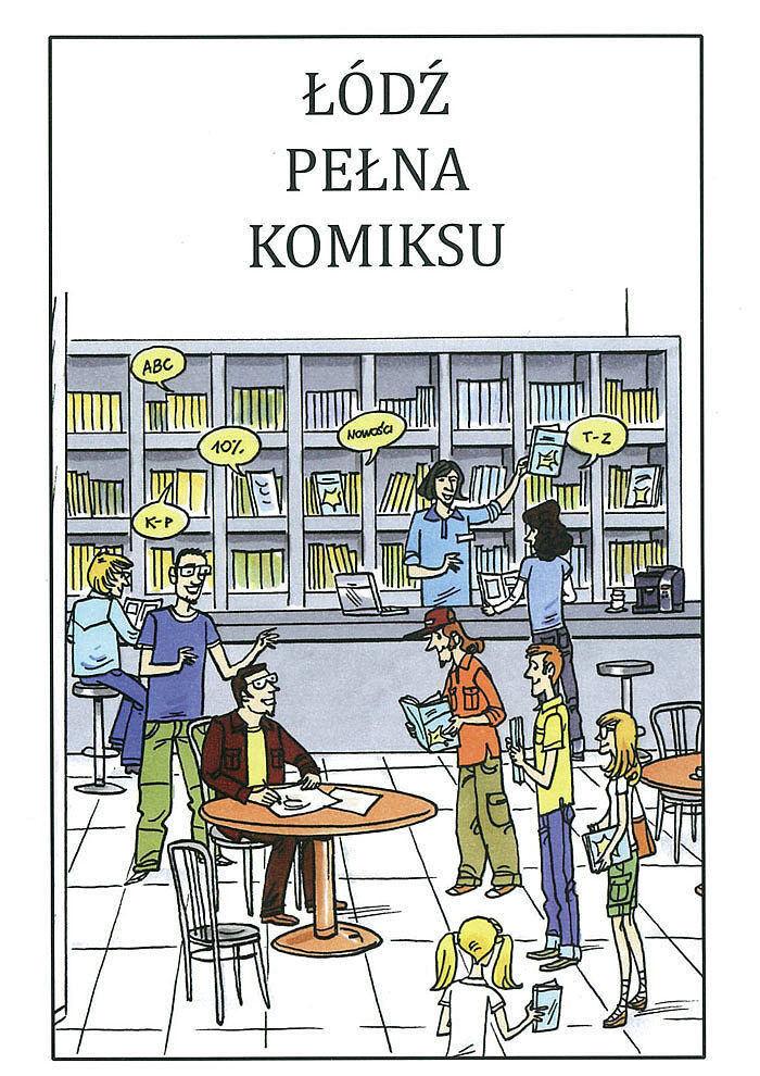 Łódź pełna komiksu