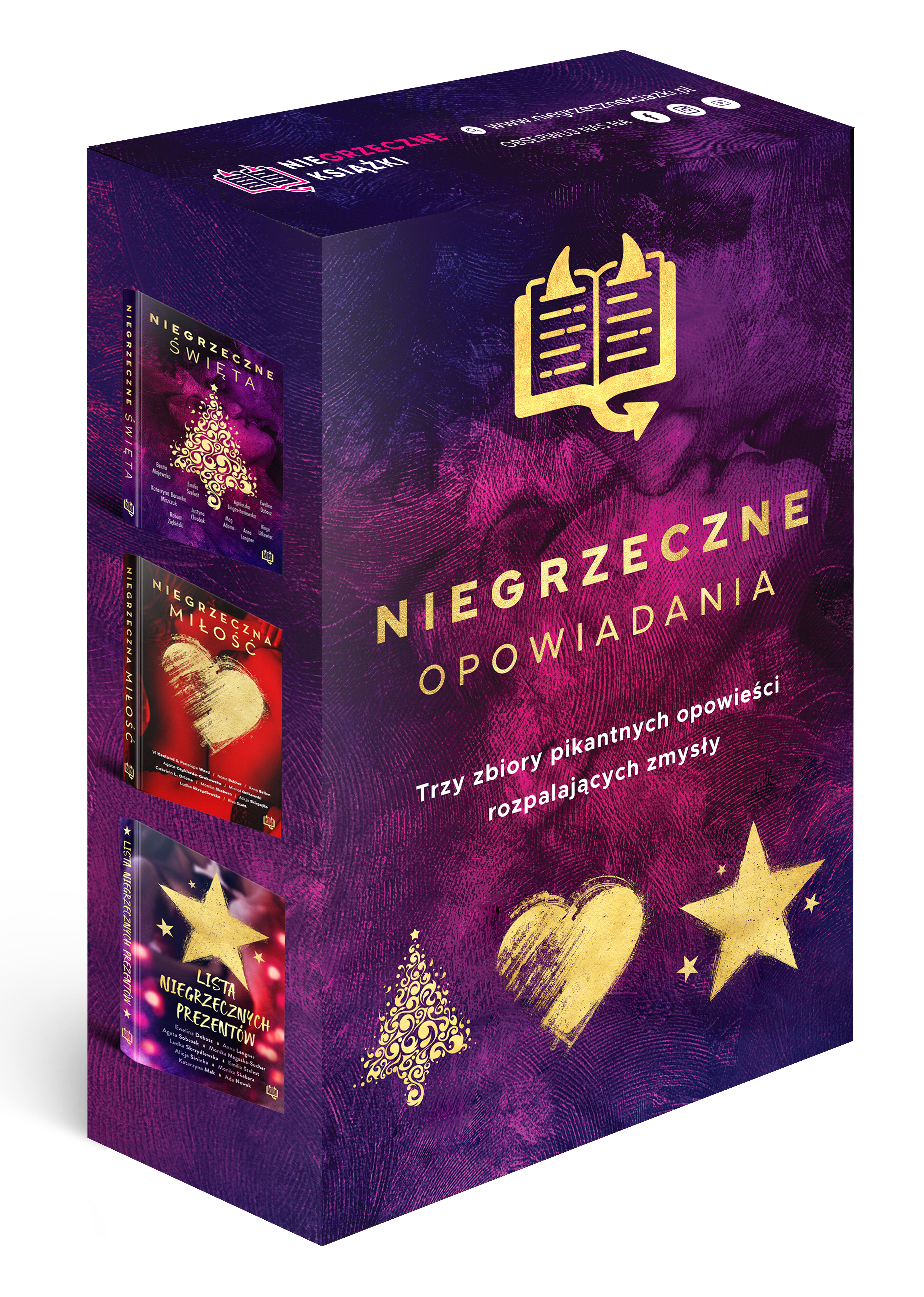 Pakiet: Lista niegrzecznych prezentów, Niegrzeczne święta, Niegrzeczna miłość
