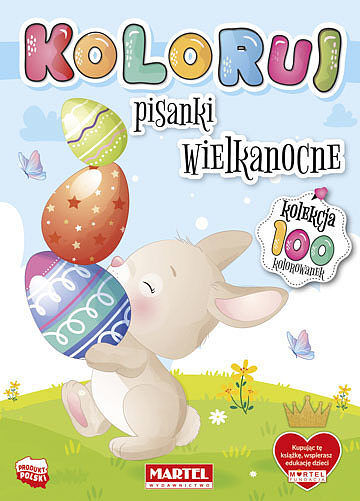 Pisanki wielkanocne. Koloruj