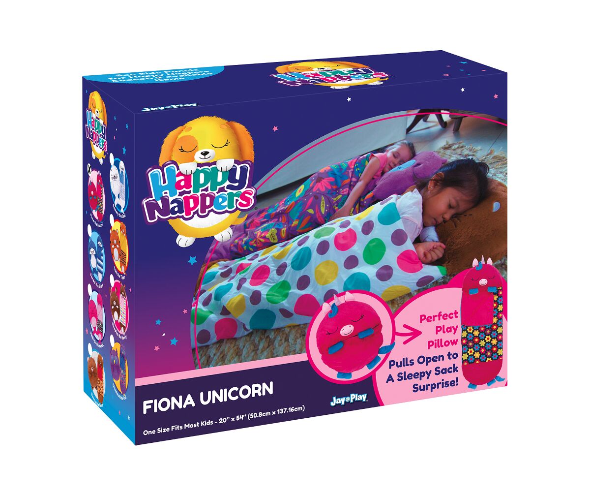 Śpiworek Happy Nappers Fiona fioletowy jednorożec