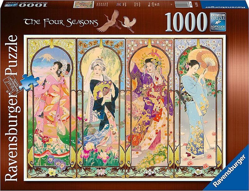 Puzzle 2d 1000 cztery pory roku 16768