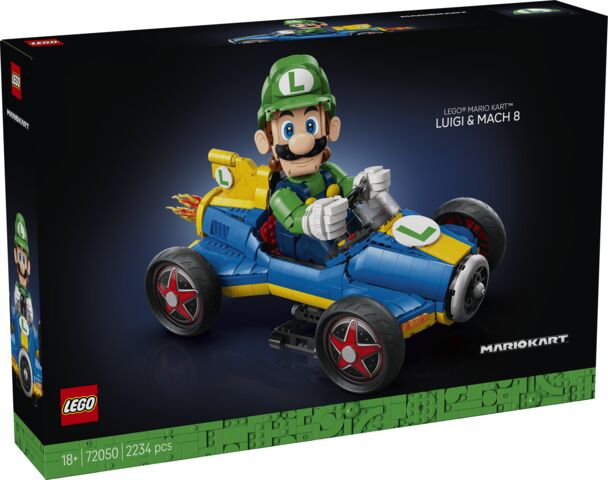 LEGO Super Mario Kart Luigi i Mach 8 72050