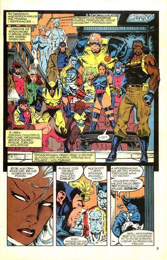 Mega Marvel - 10 - (1/1996) X-Men: X-Cutioner's Song, cz. 2