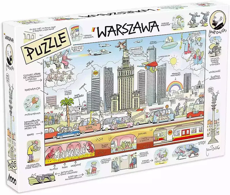 Puzzle 1000 warszawa