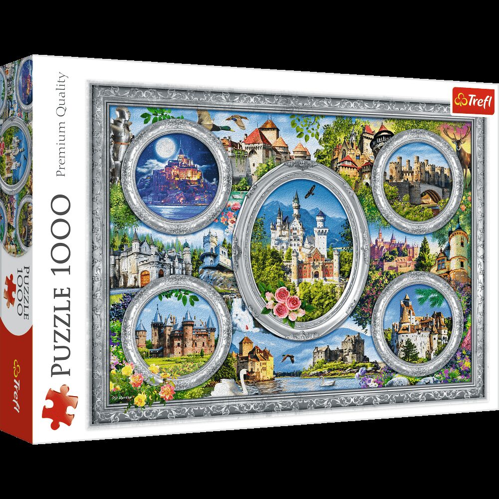 Puzzle 1000 Zamki świata 10583
