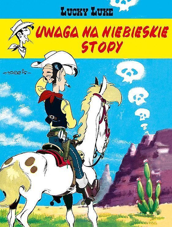 Lucky Luke - 10 - Uwaga na Niebieskie Stopy