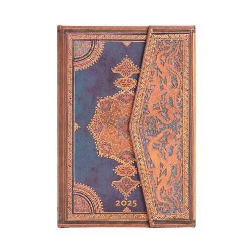 Kalendarz Paperblanks 2025 Safavid Indigo Mini tygodniowy VSO