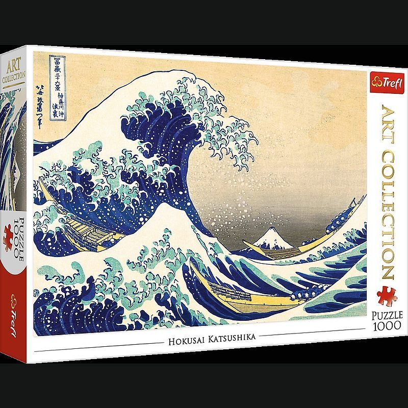 Puzzle 1000 wielka fala w kanagawie hokusai katsushika 10521