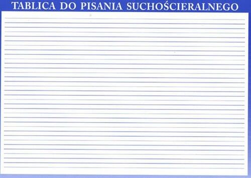 Tablica do pisania suchościeralnego