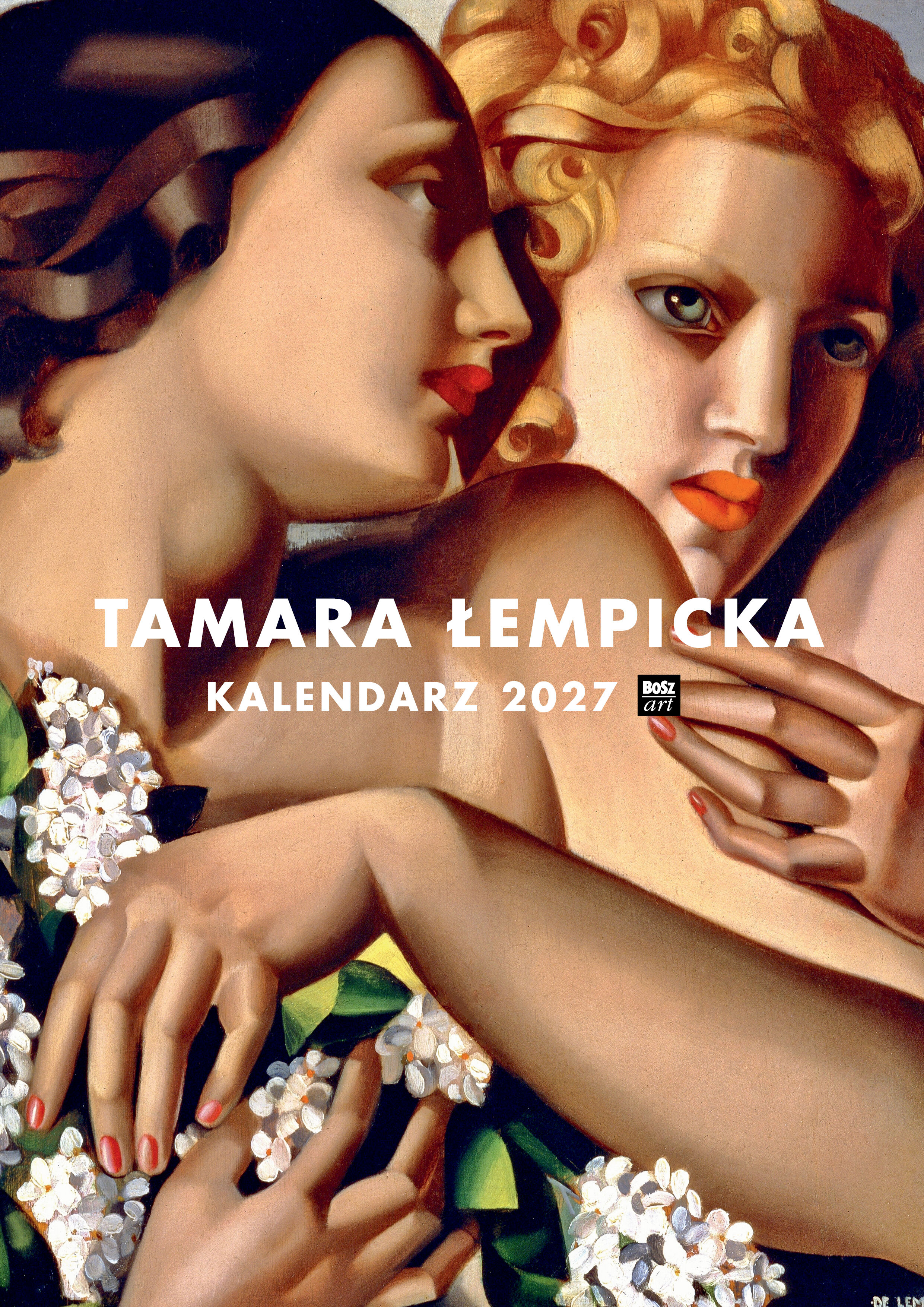 Kalendarz Tamara Łempicka 2027 A4 wzór 2
