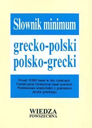 Słownik minimum grecko-polski, polsko-grecki
