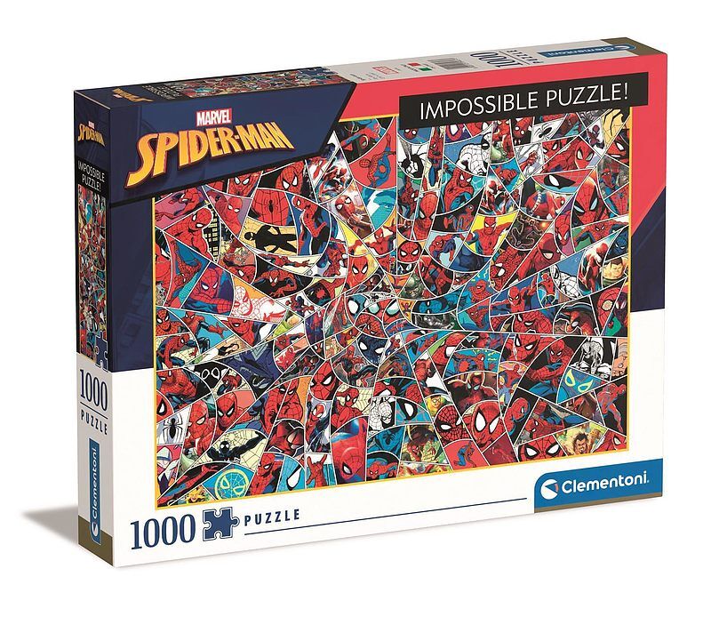 Puzzle 1000 impossible puzzle!  spider-man 39657