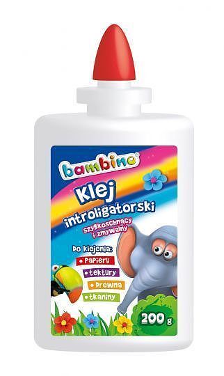 Klej introligatorski bambino 250g 6 sztuk display