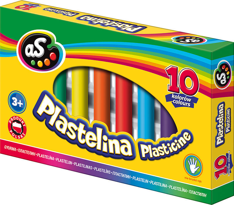 Plastelina astra as 10 kolorów