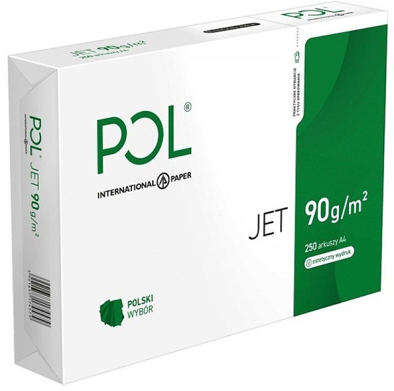 Papier ksero pol jet a4 klasa a 90gsm 250ark