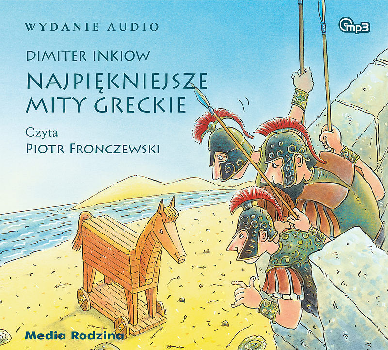 Najpiękniejsze mity greckie Mp3 (audiobook CD)