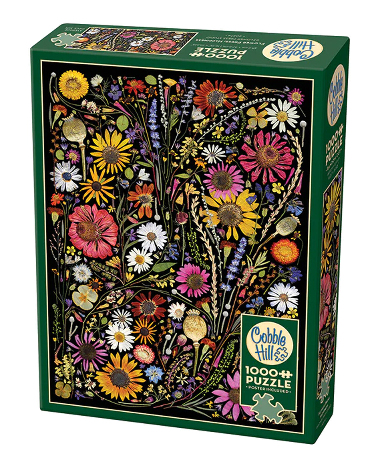 Puzzle 1000 Prasowane kwiaty Szczęście 113000