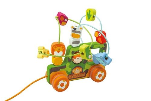 Pojazd Safari z klockami
