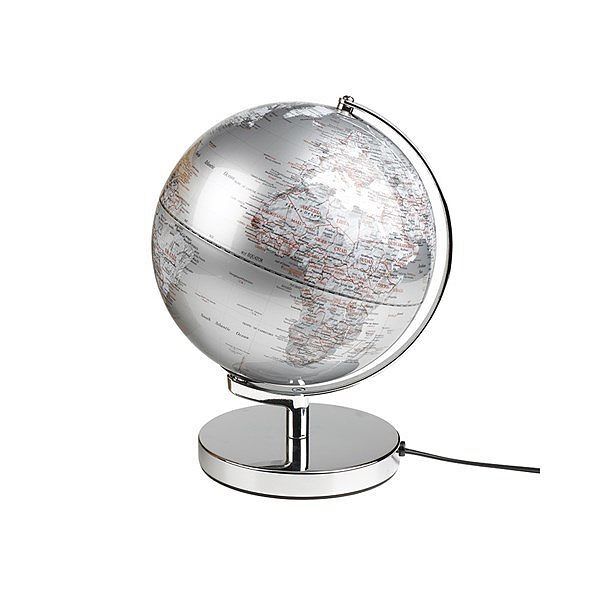 Globus 250 podświetlany silver