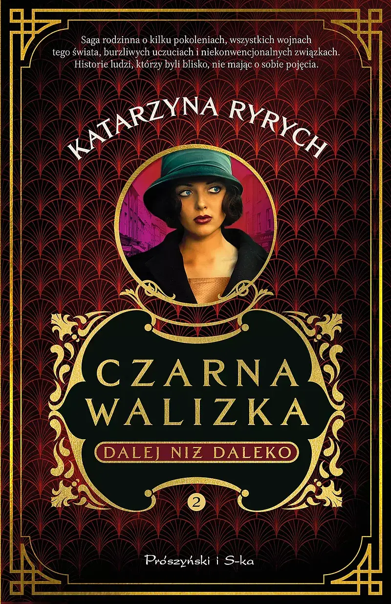 Czarna walizka. Dalej niż daleko (Duże Litery)