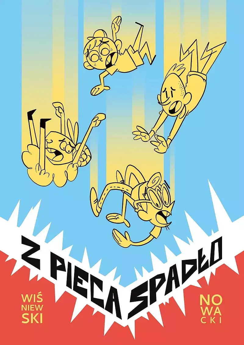 Z pieca spadło