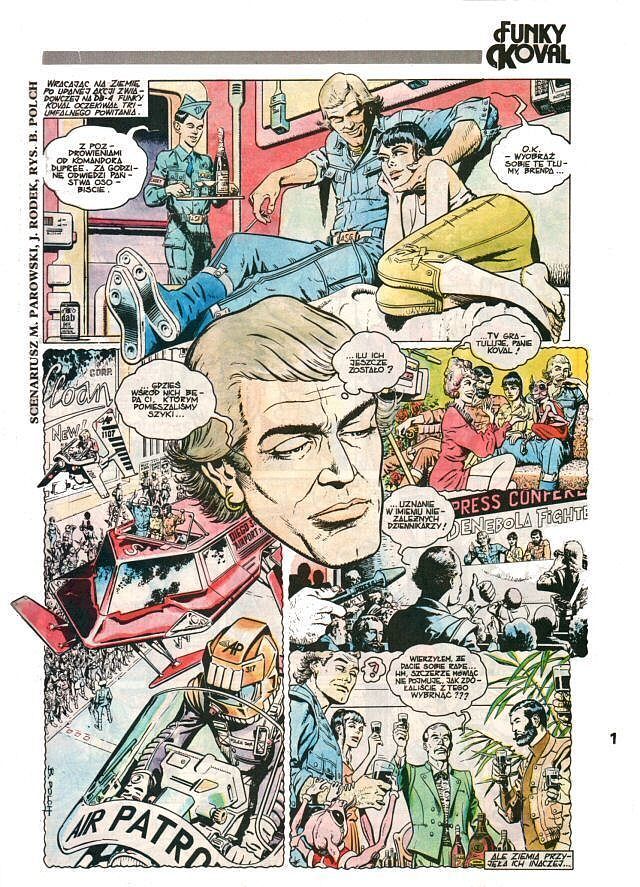 Komiks-Fantastyka - 3 - (2/1988) Funky Koval: Sam przeciw wszystkim