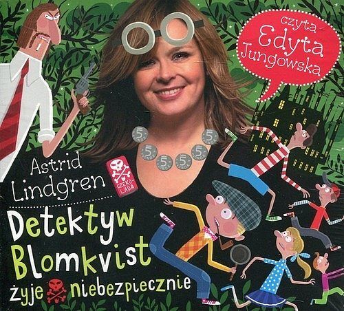 Detektyw Blomkvist żyje niebezpiecznie (audiobook CD)