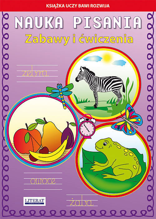 Nauka pisania. Zabawy i ćwiczenia. Zebra