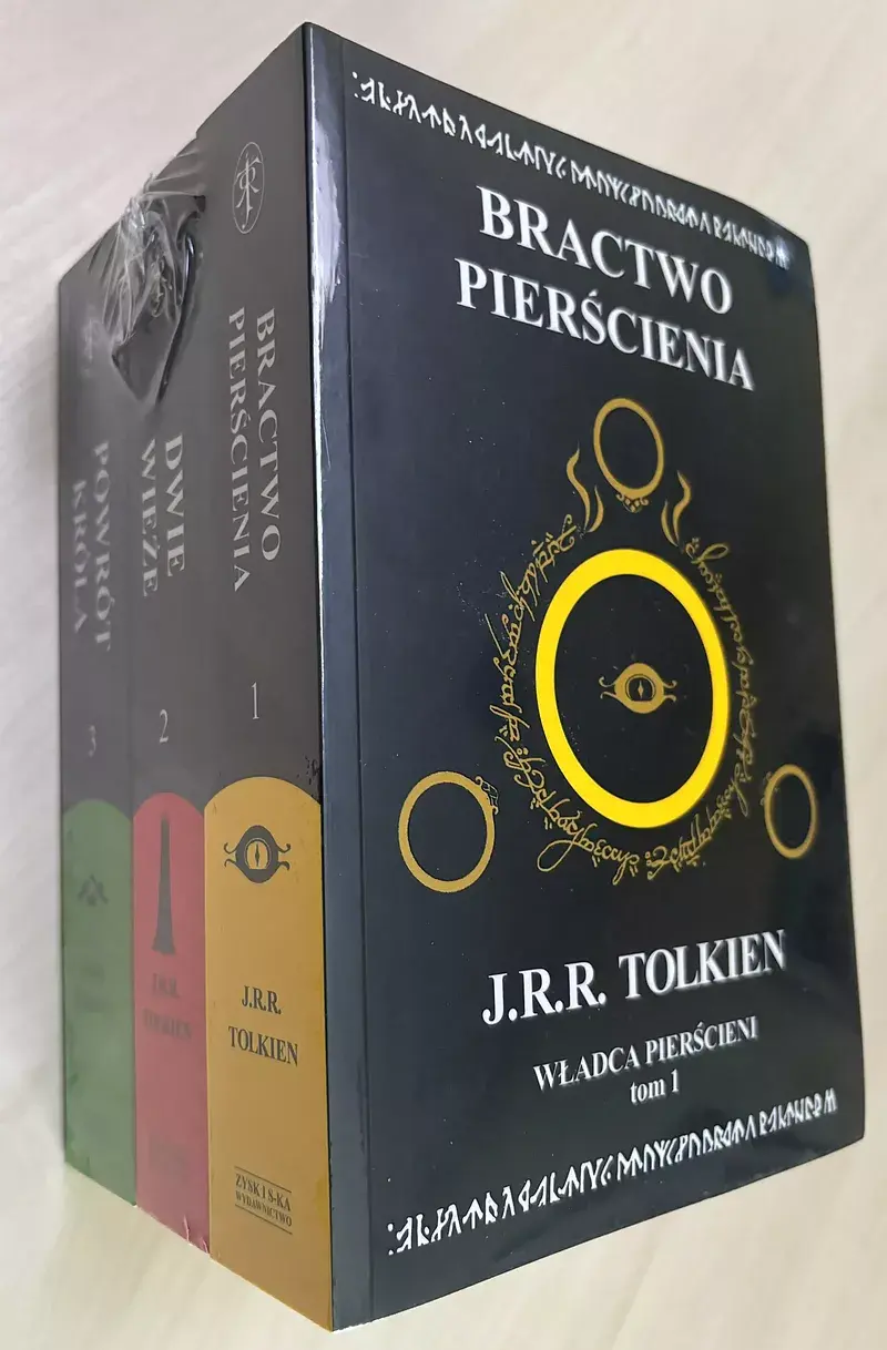 PAKIET Bractwo..+Dwie wieże +Powrót../mkk. czarna/