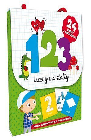 123 Liczby i kształty. Karty edukacyjne dla najmłodszych
