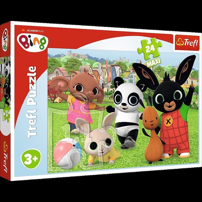 Puzzle 24 maxi zabawa w parku 14306