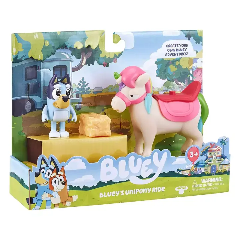 Figurki zestaw jednorożec  bluey blu13050