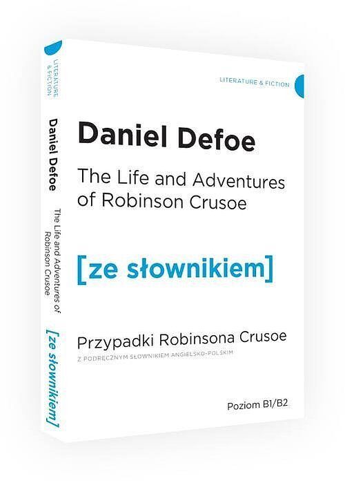 Przypadki Robinsona Crusoe wersja angielska z podręcznym słownikiem