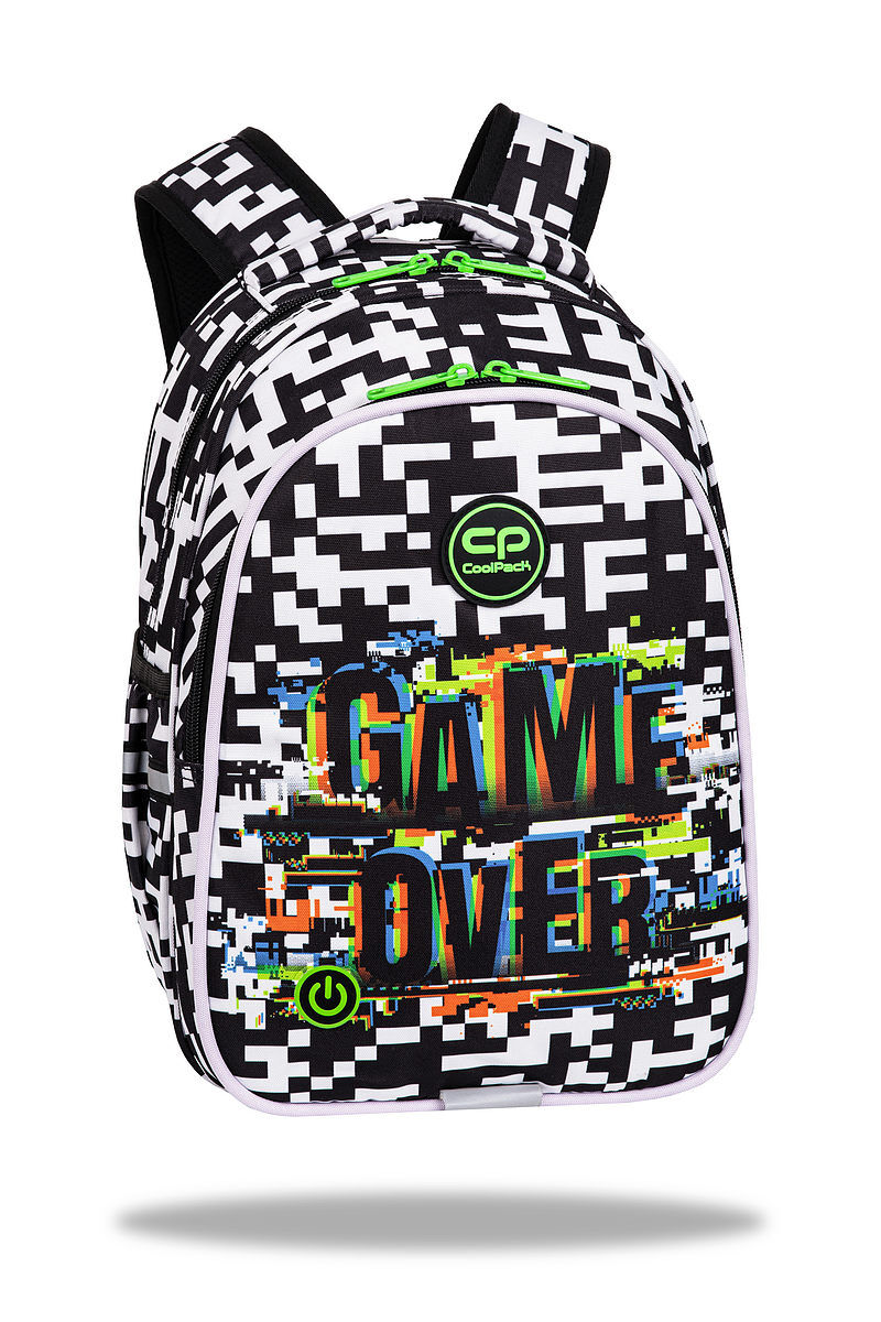 Plecak 2-komorowy coolpack jimmy led game over