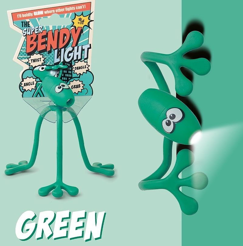 Lampka do książki super bendy zielona if