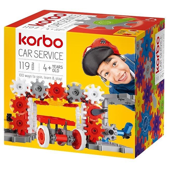 Klocki Korbo Car Service 119 elementów
